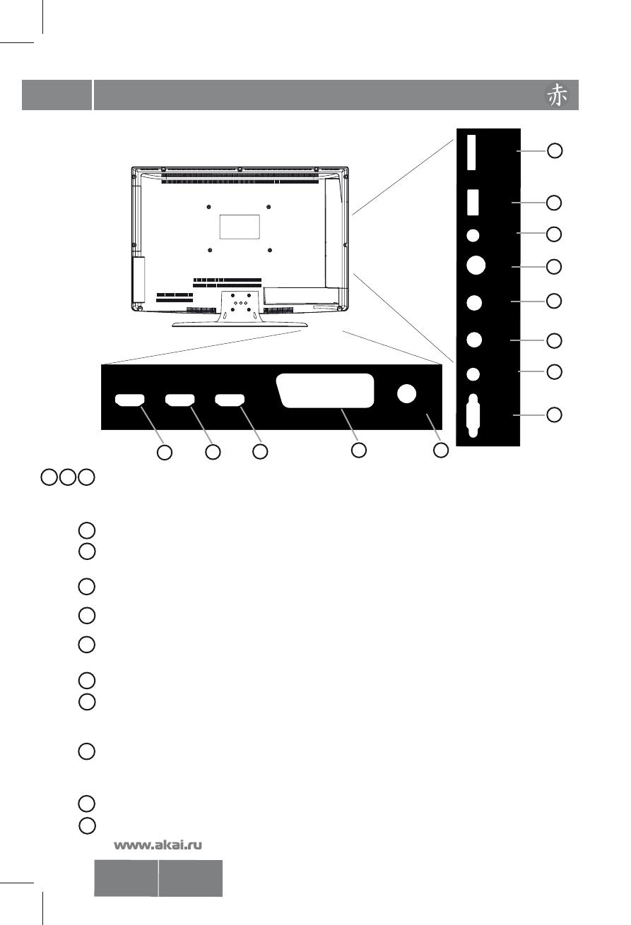 Akai lea 29c16m схема