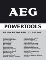AEG BSB 12 G Техническая спецификация