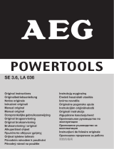 AEG SE 3.6 Техническая спецификация