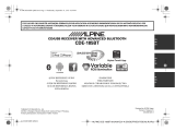 Alpine CDE-185BT Инструкция по применению