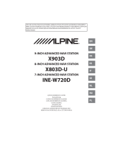 Alpine Electronics X903D Руководство пользователя