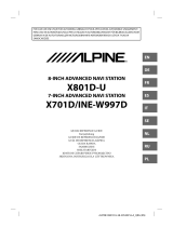 Alpine X801DC-U Инструкция по применению