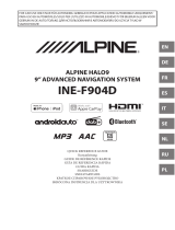 Alpine INE-F INE-F904DC Справочное руководство
