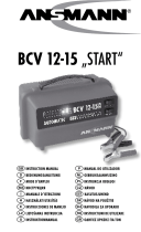 ANSMANN BCV 12-15 START Инструкция по эксплуатации