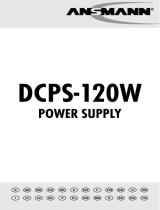 ANSMANN DCPS-120W Инструкция по эксплуатации