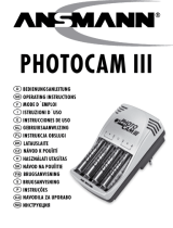 ANSMANN Photo Cam III Power Set 2850 mAh Инструкция по эксплуатации