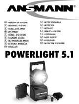 ANSMANN Powerlight 5.1 Инструкция по эксплуатации