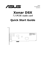 Asus XonarDSX Руководство пользователя