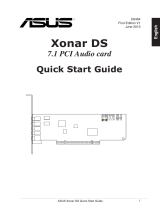 Asus Xonar DS Руководство пользователя