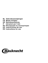 Bauknecht DBHBS 92C LTD K Руководство пользователя