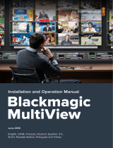 Blackmagic MultiView  Руководство пользователя