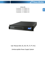 BlueWalker PowerWalker VFI 1000RM LCD Руководство пользователя