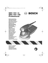 Bosch GEX 125-1 AE Инструкция по эксплуатации