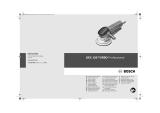 Bosch GEX 150 Turbo Professional Инструкция по эксплуатации