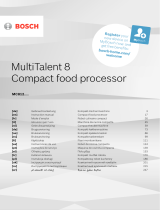 Bosch MultiTalent 8 MC812 Serie Руководство пользователя