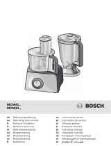 Bosch MCM41100GB Compact Food Processor Руководство пользователя