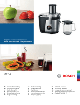 Bosch MES4000/01 Инструкция по эксплуатации
