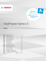 Bosch VitaPower MMB63 Serie Инструкция по эксплуатации