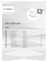 Bosch MMBP1000 Руководство пользователя
