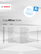Bosch ErgoMixx Style MSM6S Serie Инструкция по эксплуатации