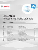 Bosch MaxoMixx MS8CM6 Serie Инструкция по применению