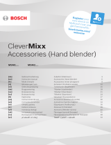 Bosch CleverMixx MSM2650B Инструкция по эксплуатации