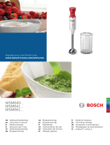 Bosch MSM66110Y/01 Руководство пользователя