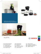 Bosch TastyMoments MUZ9TM1 Руководство пользователя
