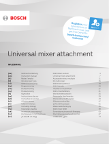 Bosch MUZXLVE1(00) Инструкция по эксплуатации