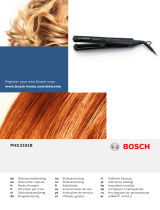 Bosch PHS2101B/01 Руководство пользователя