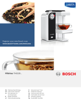 Bosch Filtrino THD2023 Руководство пользователя