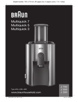 Braun J300 Juicer Руководство пользователя