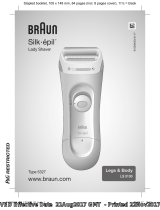 Braun LS5160, Legs & Body, Silk-épil Lady Shaver Руководство пользователя