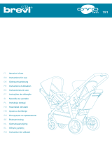 Brevi Ovo Twin stroller Инструкция по применению