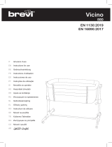 Brevi Side bed crib Vicino Инструкция по применению