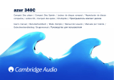 Cambridge Audio 340c Руководство пользователя