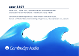 Cambridge Audio Azur 340T Руководство пользователя