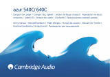 Cambridge Audio AZUR 540C Руководство пользователя