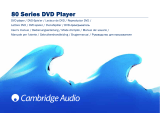 Cambridge Audio DVD85 Руководство пользователя