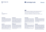 CAMBRIDGE S20 Инструкция по применению