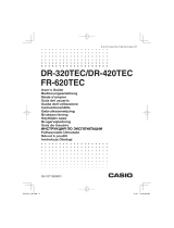 Casio DR-420TEC Руководство пользователя