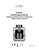 Caso CASO Coffee Compact electronic Инструкция по эксплуатации