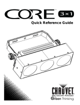 Chauvet Core 3×1 Справочное руководство