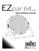 CHAUVET DJ EZpar64 RGBA Black Руководство пользователя