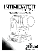 Chauvet Intimidator FX 350 Справочное руководство