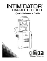 Chauvet Intimidator Barrel LED 300 Quick Reference Manual