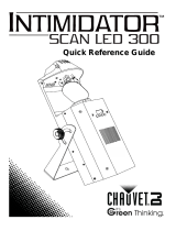 Chauvet Intimidator Scan LED 300 Справочное руководство