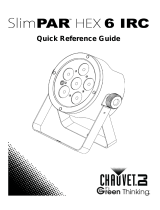 Chauvet SlimPAR Hex 3 IRC Инструкция по началу работы