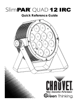 Chauvet SlimPAR QUAD 3 IRC Quick Reference Manual