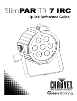 Chauvet SlimPAR Tri IRC 12 IRC Справочное руководство
